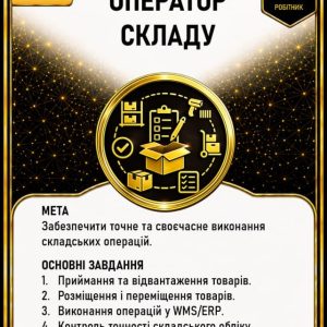 Оператор складу